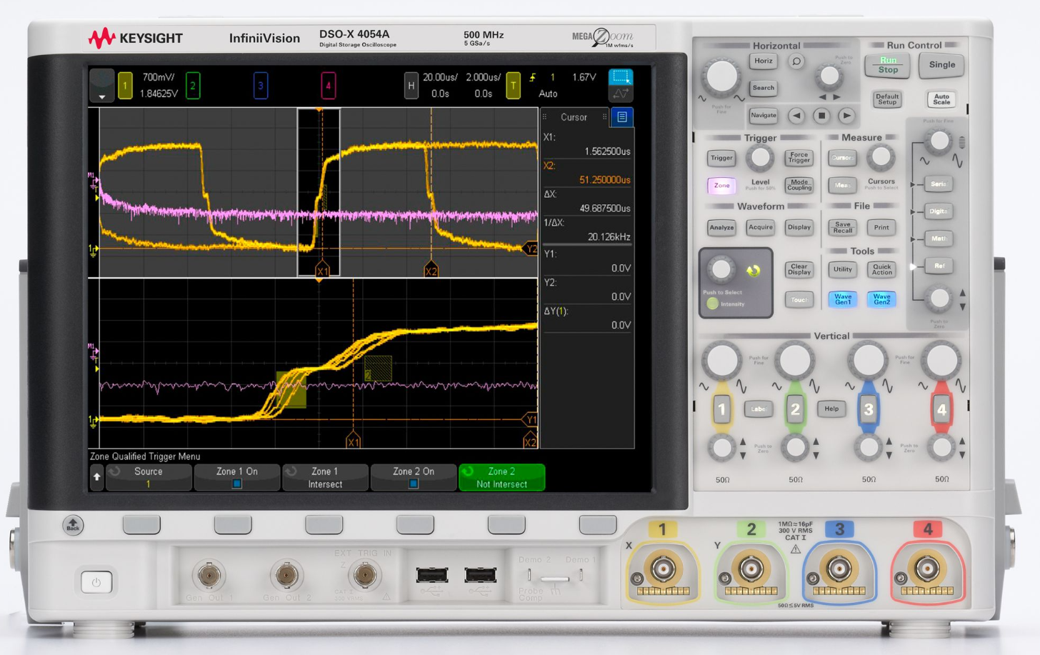 �ǵ¿Ƽ�	DSOX4054A ʾ����/Keysight�s�ԈD