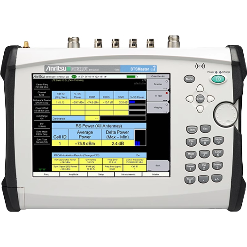 ���� MT8220T �ֳֻ�վ�����x/Anritsu�s�ԈD