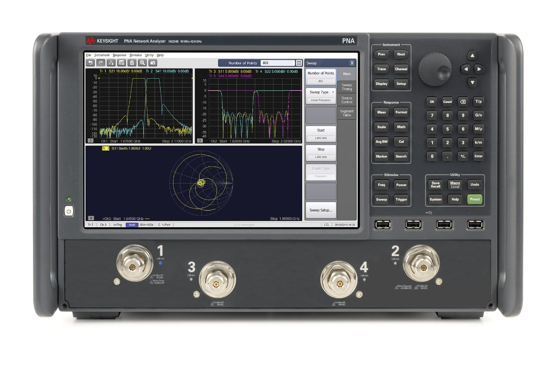����|�ǵ¿Ƽ�	N5224B + N4693A	 �W(w��ng)�j(lu��)�����x+У��(zh��n)��/Keysight�s�ԈD