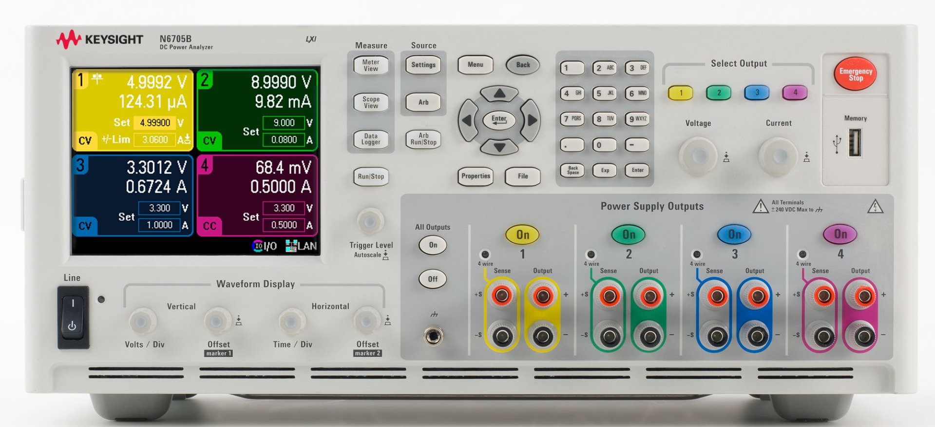 �N��|�ǵ¿Ƽ� N6705B	ֱ�����ʷ����x/Keysight�s�ԈD