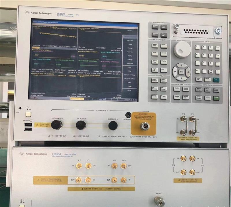 �ǵ¿Ƽ�	E5052B+E5053A	��̖Դ�����x+΢����׃�l��/Keysight�s�ԈD
