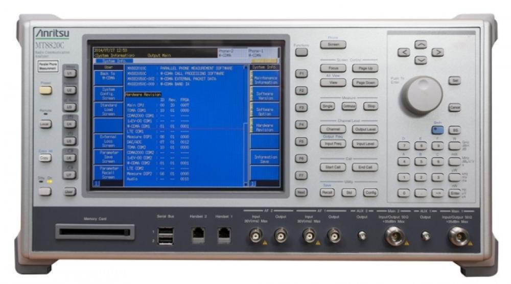 ���� MT8820C �o���ͨ�ŷ����x/Anritsu�s�ԈD