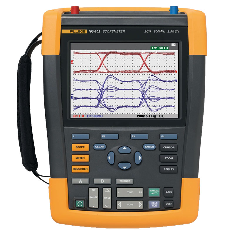 ScopeMeter®��ɫ��(sh��)��ʾ����/FLUKE�s�ԈD