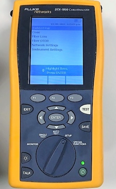 ����|Fluke DTX-1800 �W(w��ng)�����w�yԇ�x/FLUKE�s�ԈD