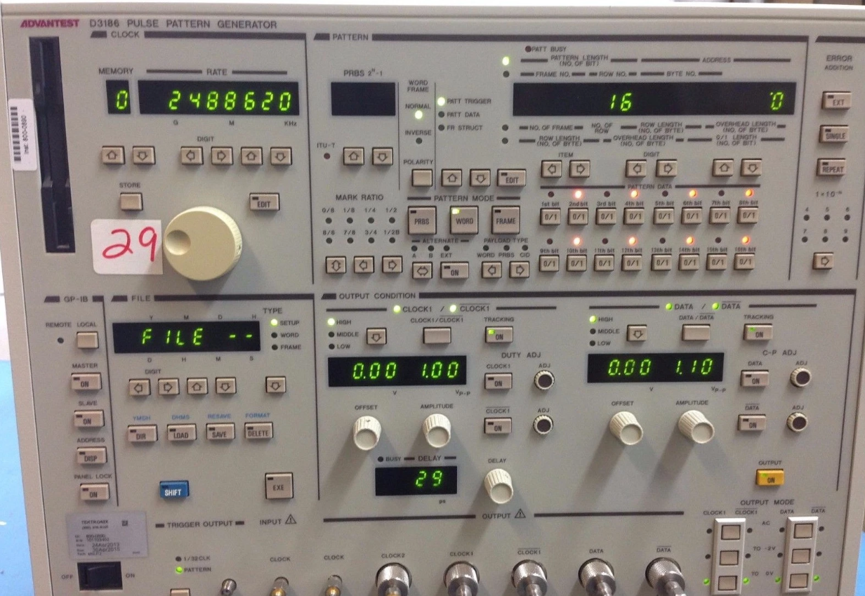 �N�ۡ����U|Advantest D3186 �}�_�a�Ͱl(f��)����/ADVANTEST�s�ԈD