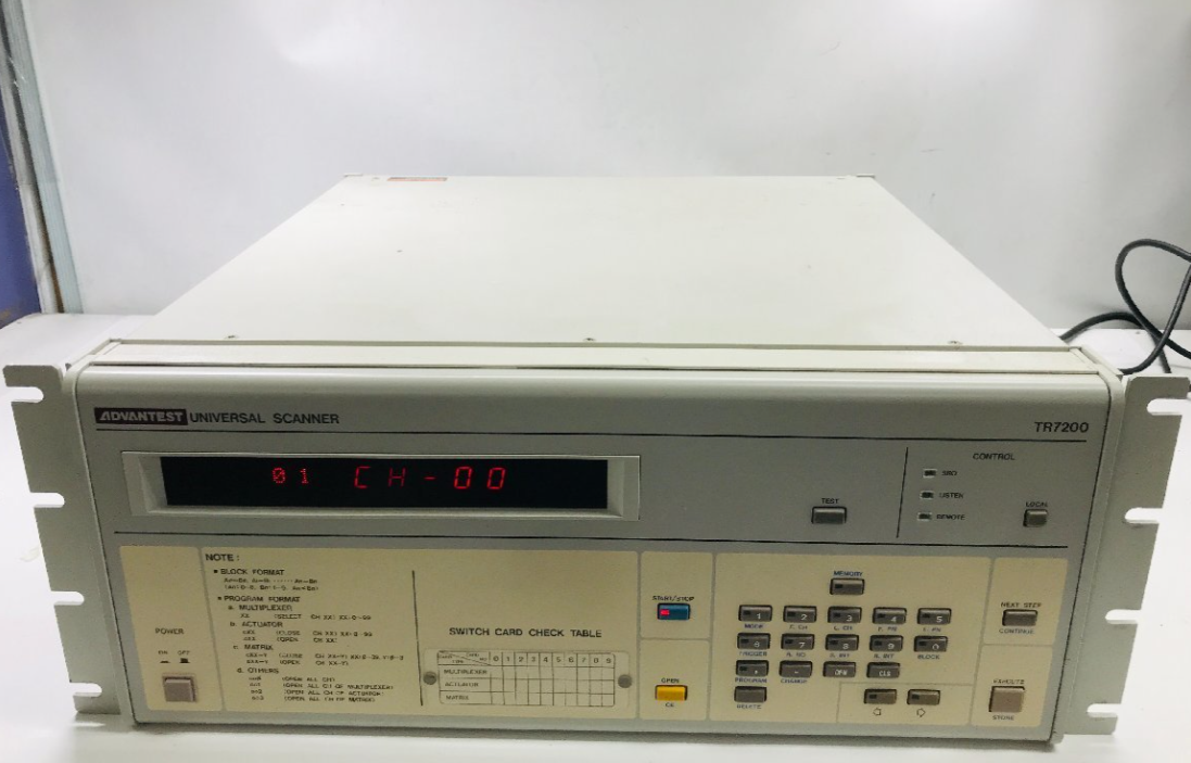 �N�ۡ����U|Advantest TR7200 ����x/ADVANTEST�s�ԈD