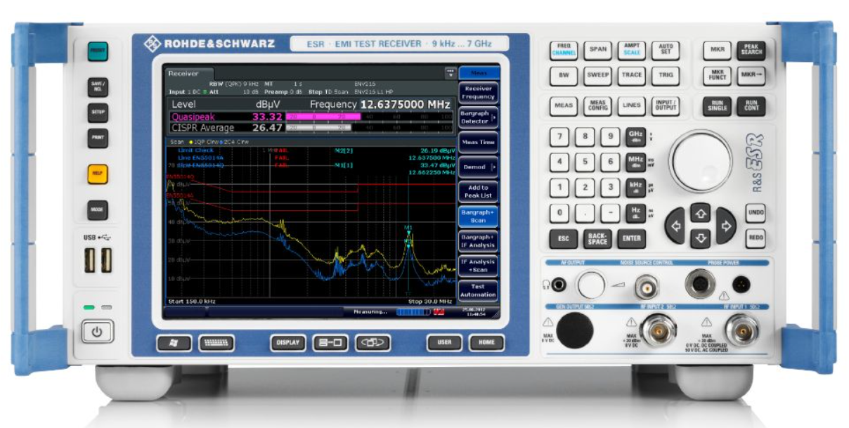 �N��|�_���cʩ�ߴ� ESR3 EMI�yԇ���ՙC(j��)/R&S�s�ԈD