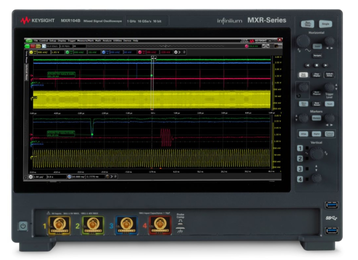 �ǵ¿Ƽ� MXR104B Infiniium MXR B ϵ��ʾ����/Keysight�s�ԈD