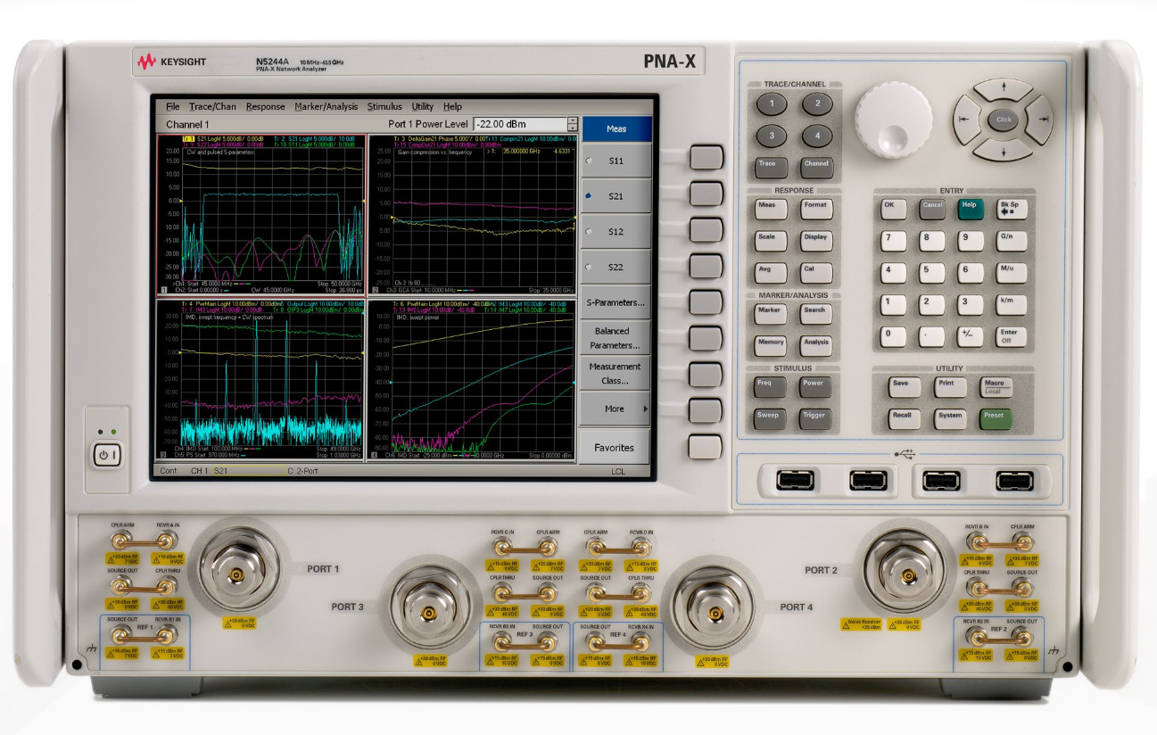 ���݂� N5244A PNA-X ϵ��΢���W(w��ng)�j(lu��)�����x/Keysight�s�ԈD