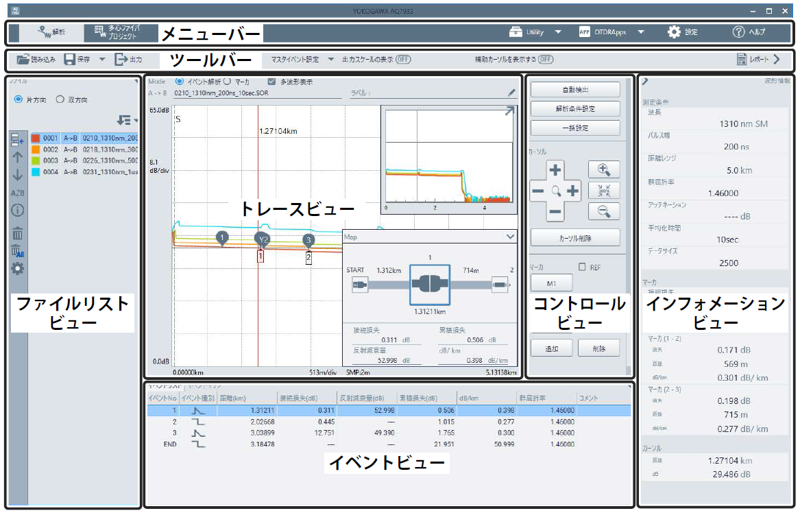 �N�ۡ����U|YOKOGAWA AQ7933 OTDR����ܛ��/YOKOGAWA�s�ԈD
