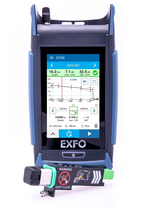 �N��|EXFO AXS-130 �o����OTDR/Exfo�s�ԈD