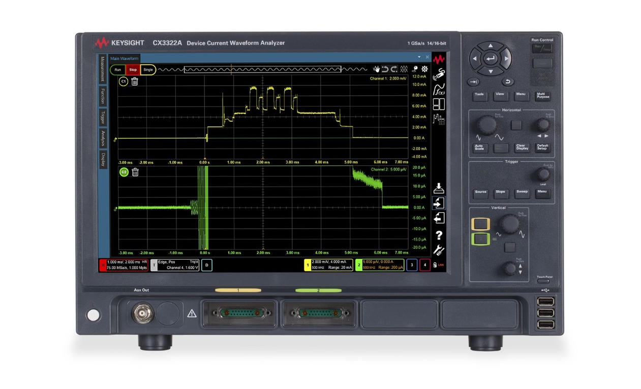 ��ُ|���݂� CX3322A ����������η����x/Agilent�s�ԈD