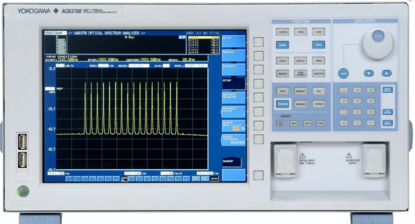 ��ُ(g��u)|�M�� AQ6370B ���V�����x/YOKOGAWA�s�ԈD