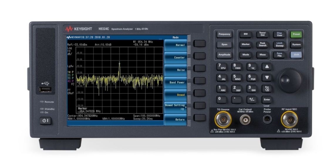 �N(xi��o)��|�ǵ¿Ƽ� N9324C �l�V�����x/Keysight�s�ԈD