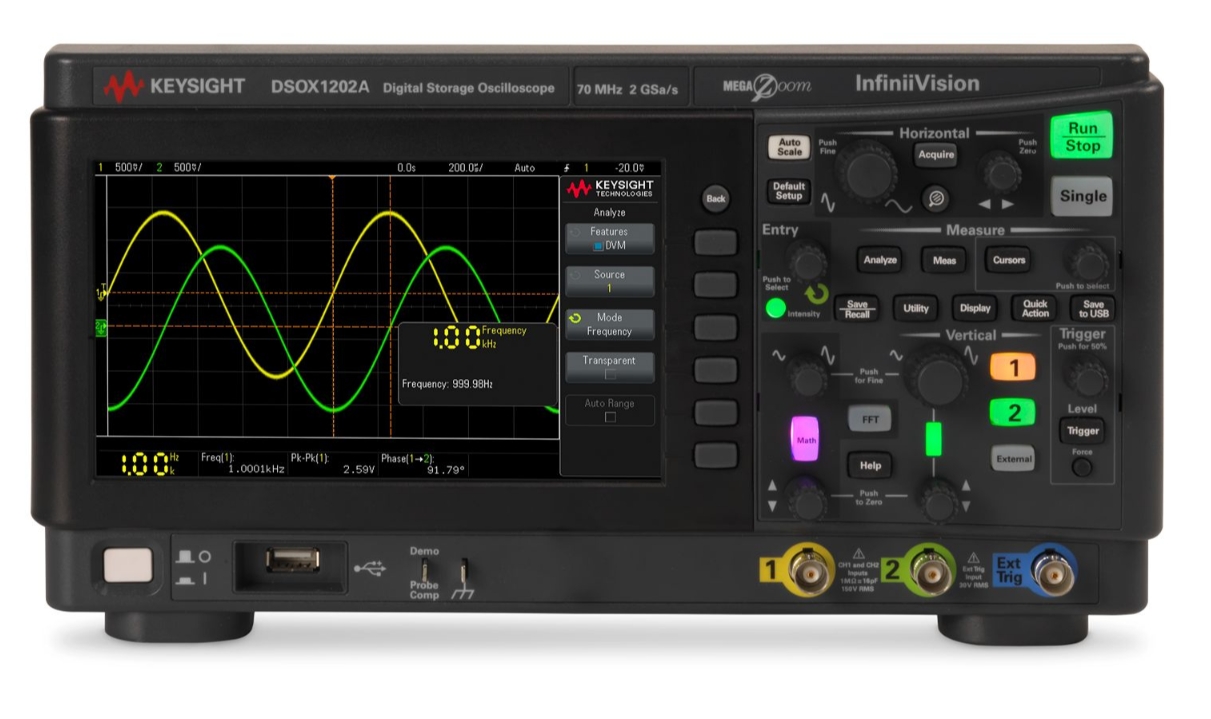 �ǵ¿Ƽ� DSOX1202A InfiniiVision 1000 X ϵ��ʾ����/Keysight�s�ԈD