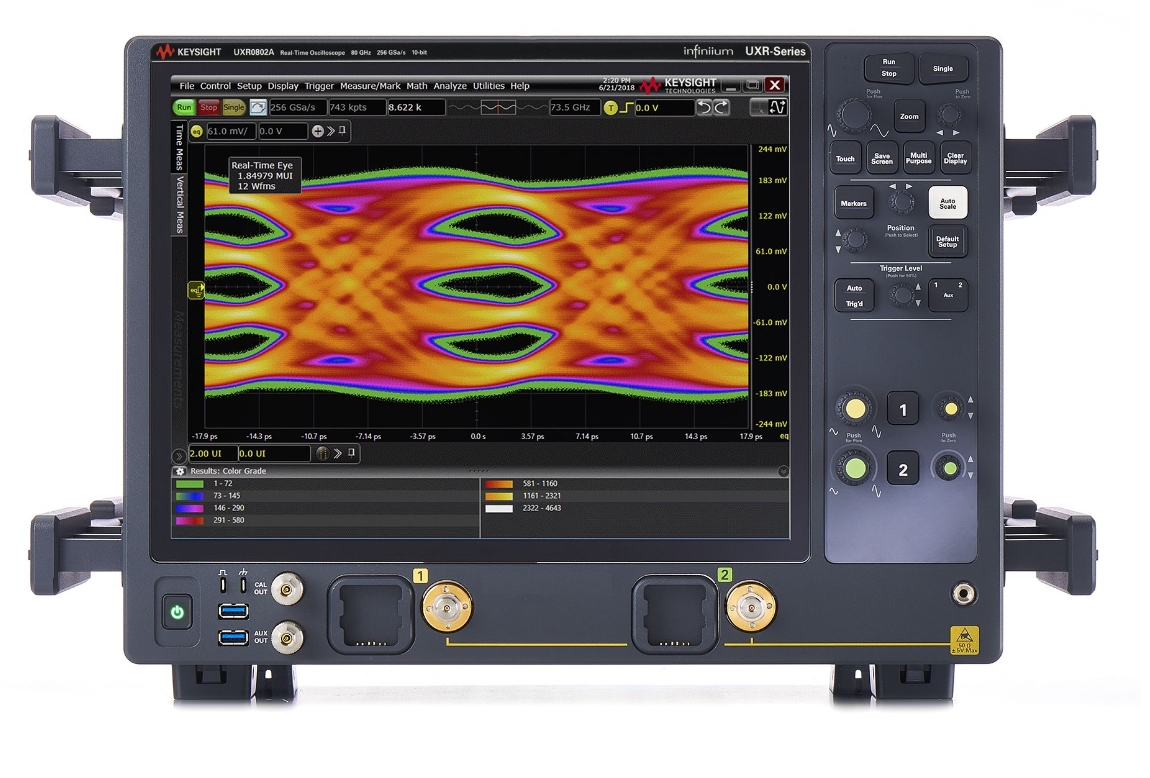 �N�ۡ����U|Keysight UXR0802A Infiniium UXR ϵ��ʾ����/Keysight�s�ԈD