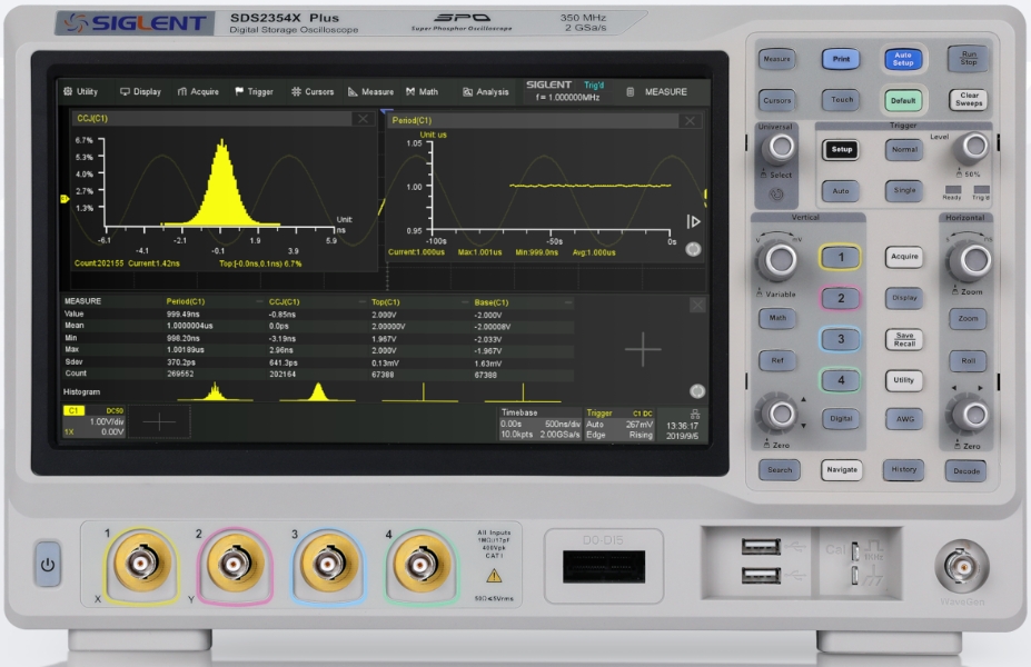 ��ꖿƼ� SDS2000X Plusϵ�� ��(sh��)��ʾ����/�����s�ԈD