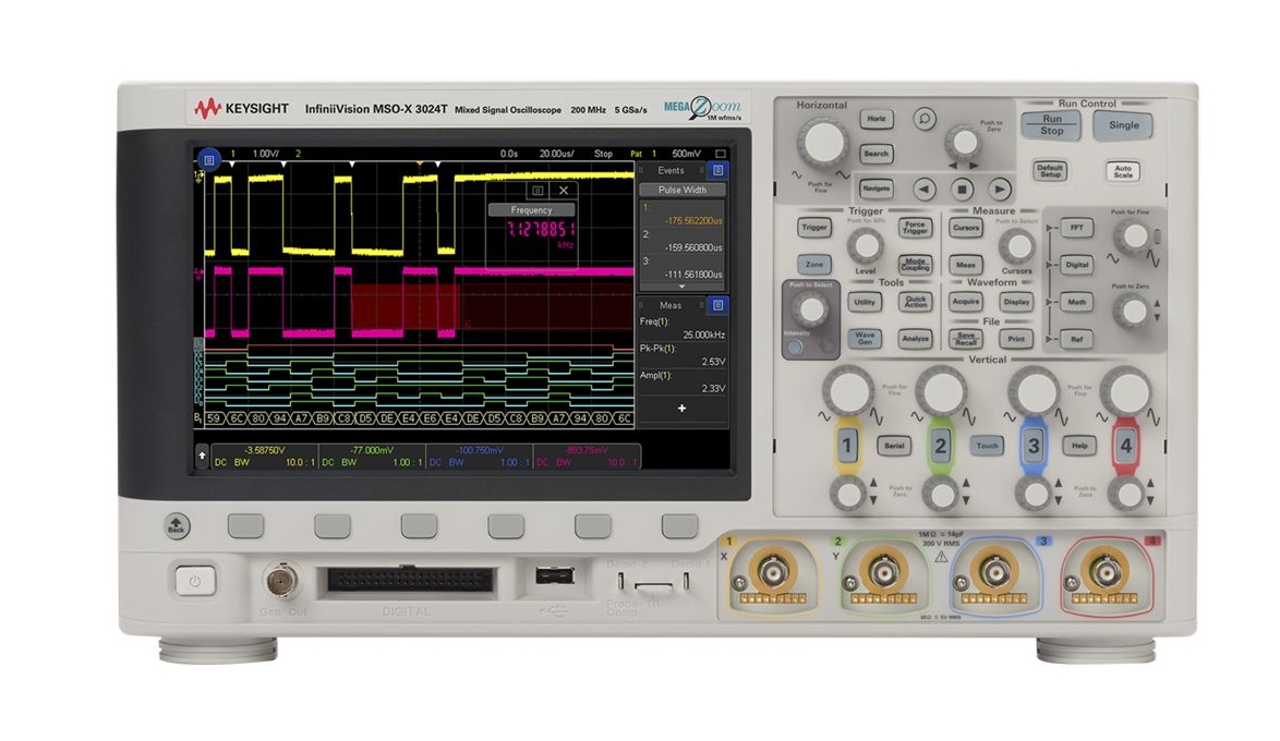 �N��,���U|Keysight  MSOX3024T  �����̖ʾ����/Keysight�s�ԈD