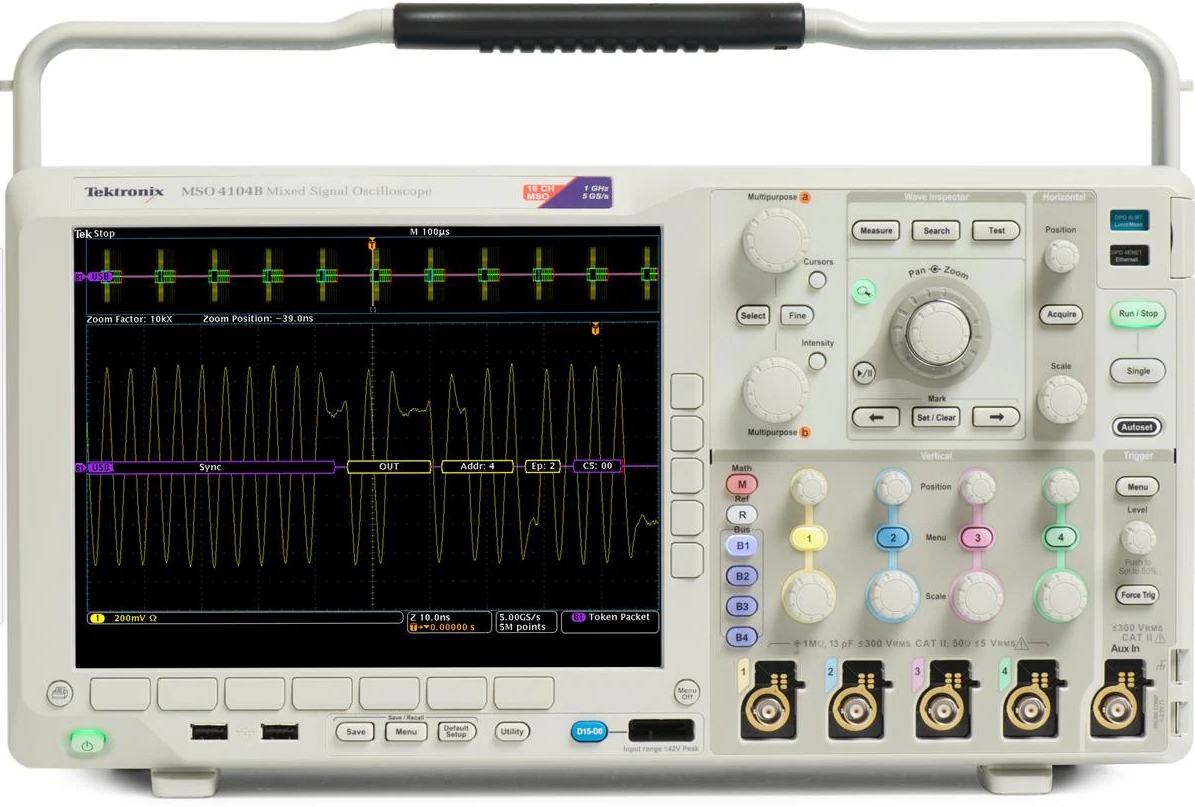 ̩�� MSO4104B �����̖(h��o)ʾ����/Tektronix�s�ԈD