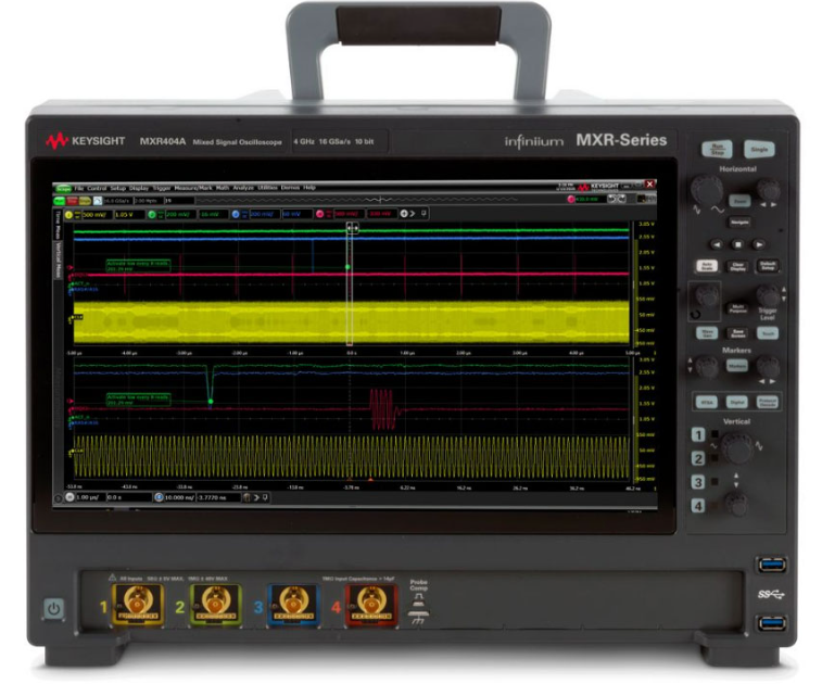 �ǵ¿Ƽ� MXR404A Infiniium MXR ϵ�Ќ��rʾ����/Keysight�s�ԈD