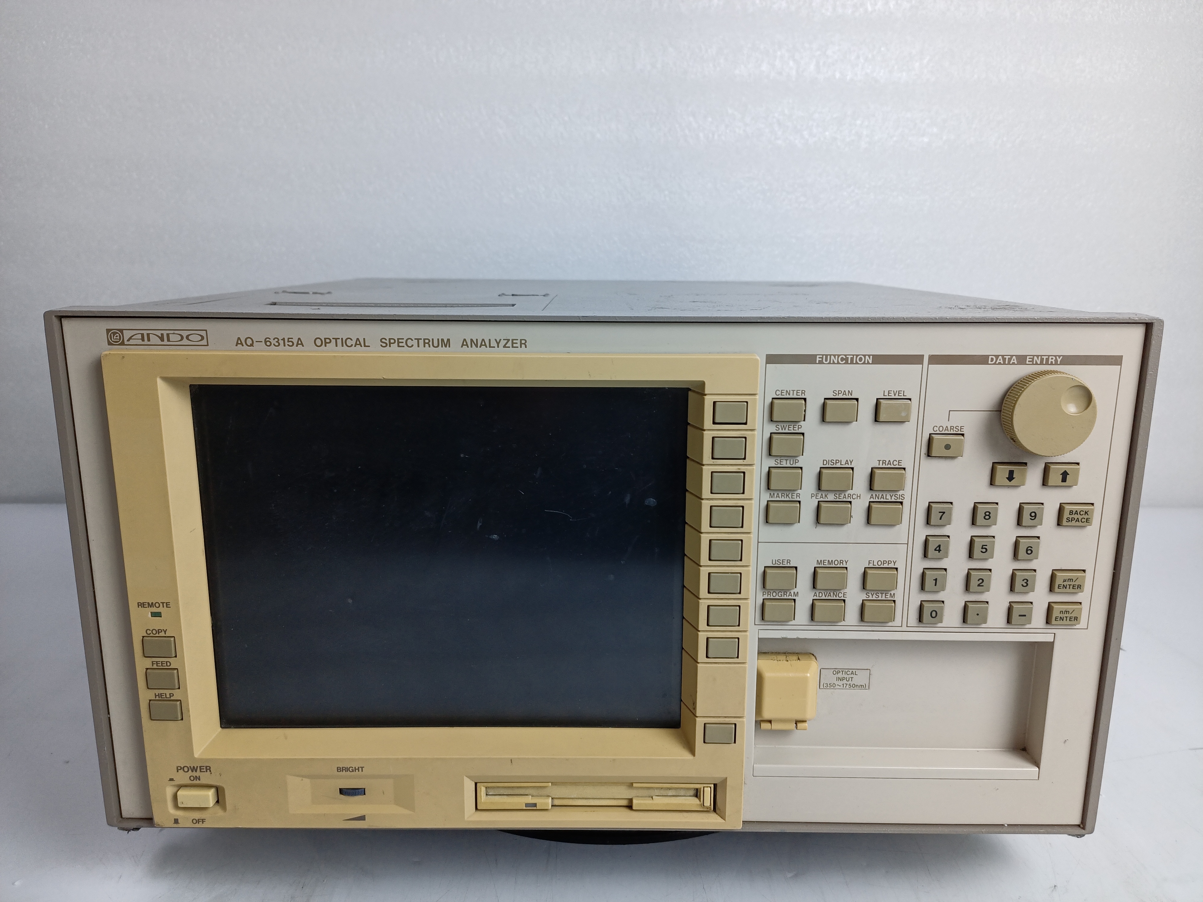 �N(xi��o)�ۡ����U|���� AQ-6315A ���V�����x/ANDO�s�ԈD