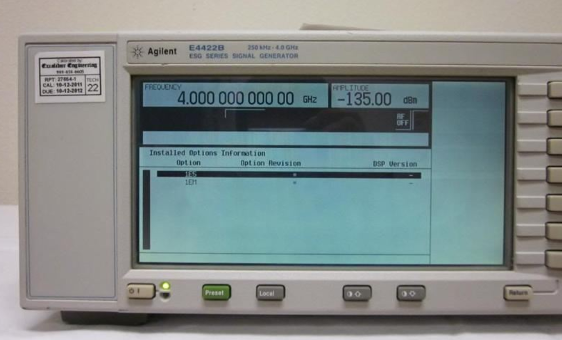 �N��|Agilent E4400B  ��̖�l(f��)����/Agilent�s�ԈD