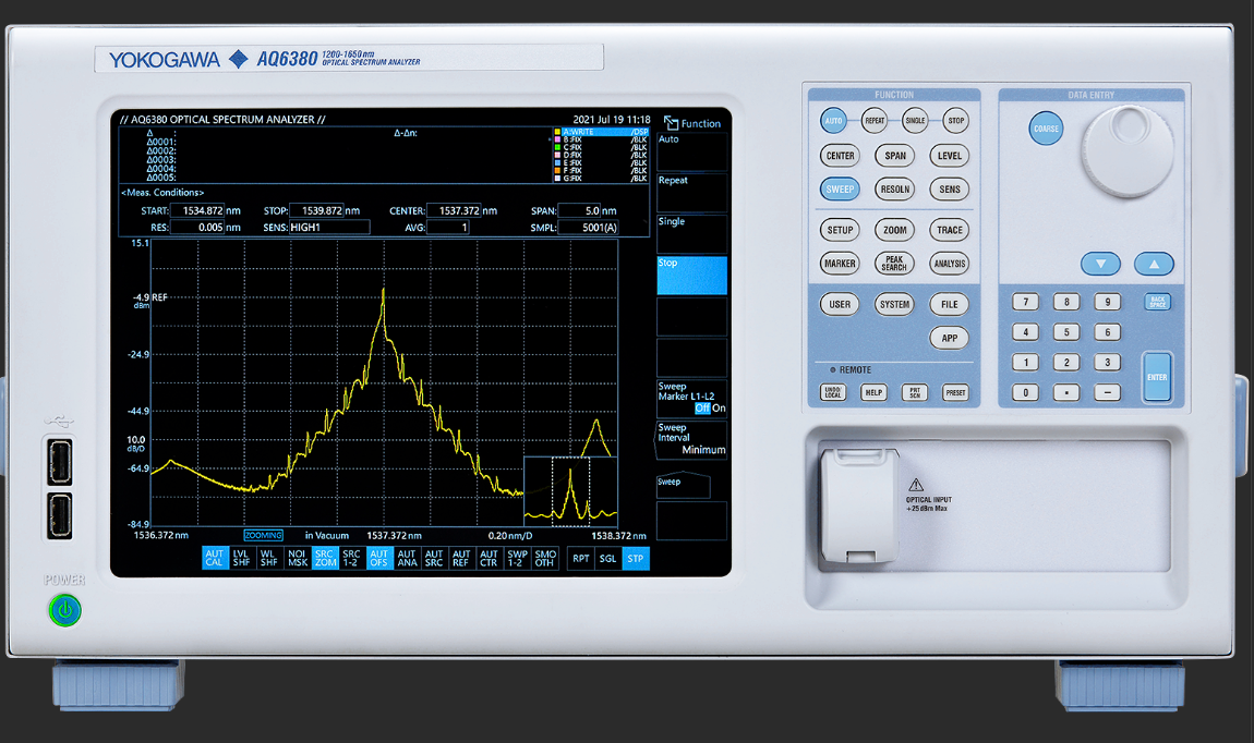 �M��	AQ6380	���V�����x/YOKOGAWA�s�ԈD