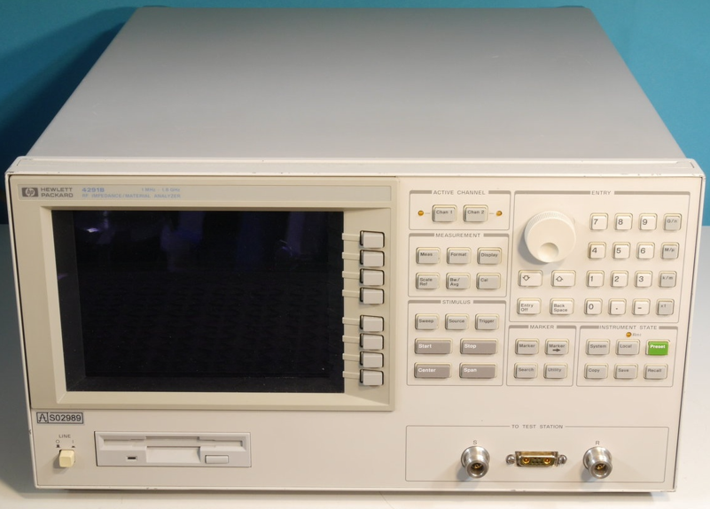 ���݂� 4291B ���l�迹/���Ϸ����x/Agilent�s�ԈD