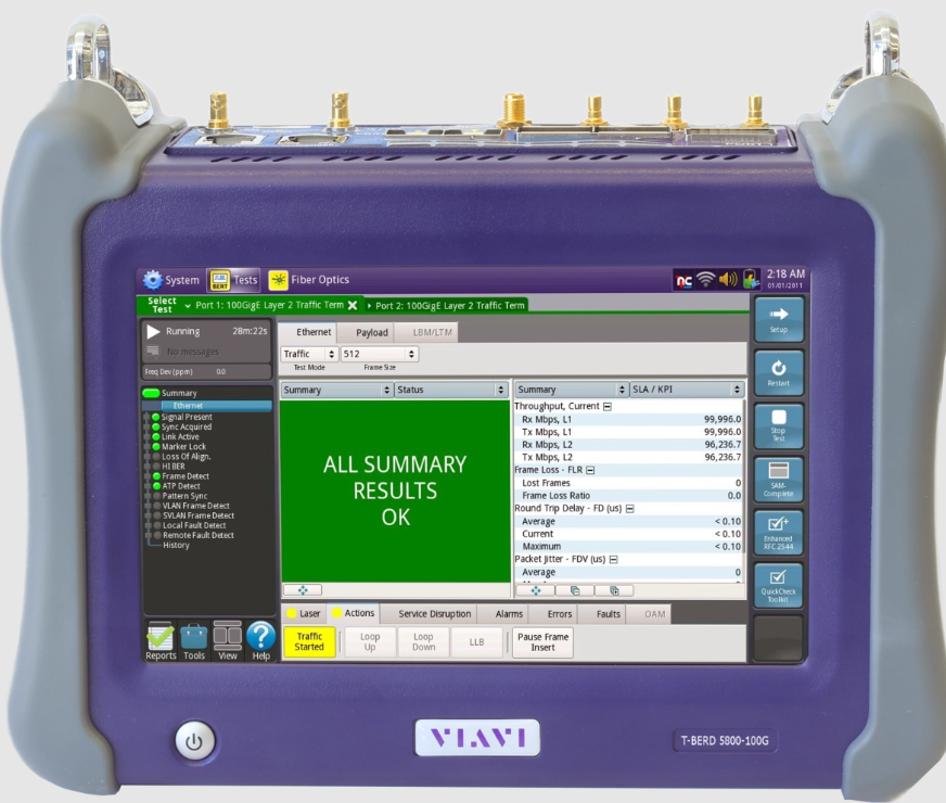 �S��|VIAVI MTS-5800 �ֳ�ʽ�W(w��ng)�j(lu��)�yԇ�x/JDSU�s�ԈD