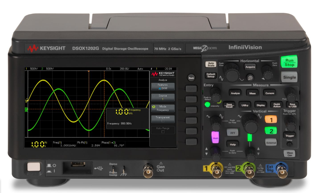 �N�ۡ����U|�ǵ� DSOX1202G ʾ����/Agilent�s�ԈD