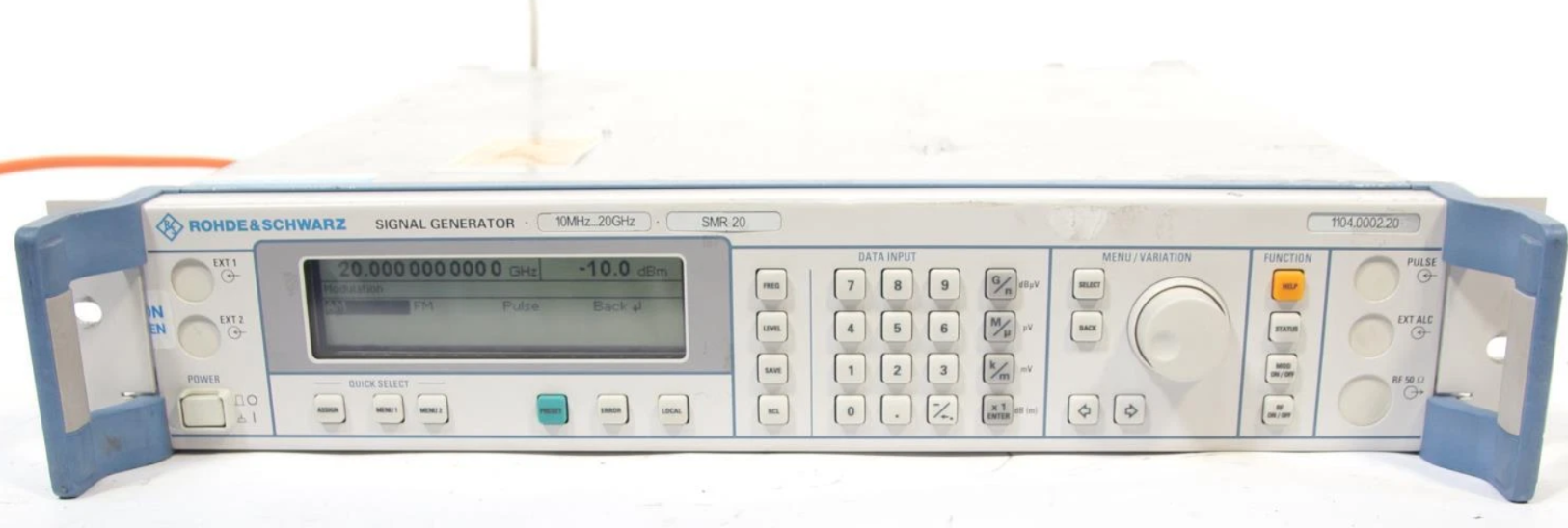 �N��|�_���cʩ�ߴ�  SMR20 ��̖(h��o)�l(f��)����/R&S�s�ԈD