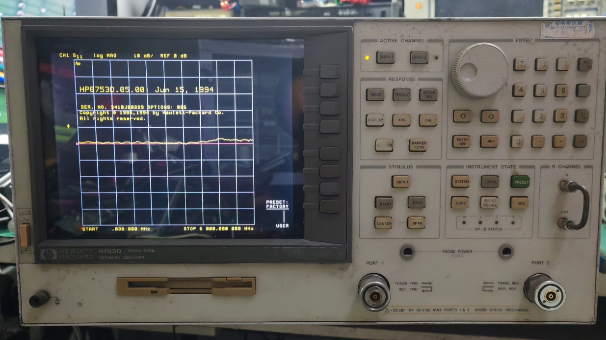 �N��|�ǵ� 8753D �W(w��ng)�j�����x/Keysight�s�ԈD