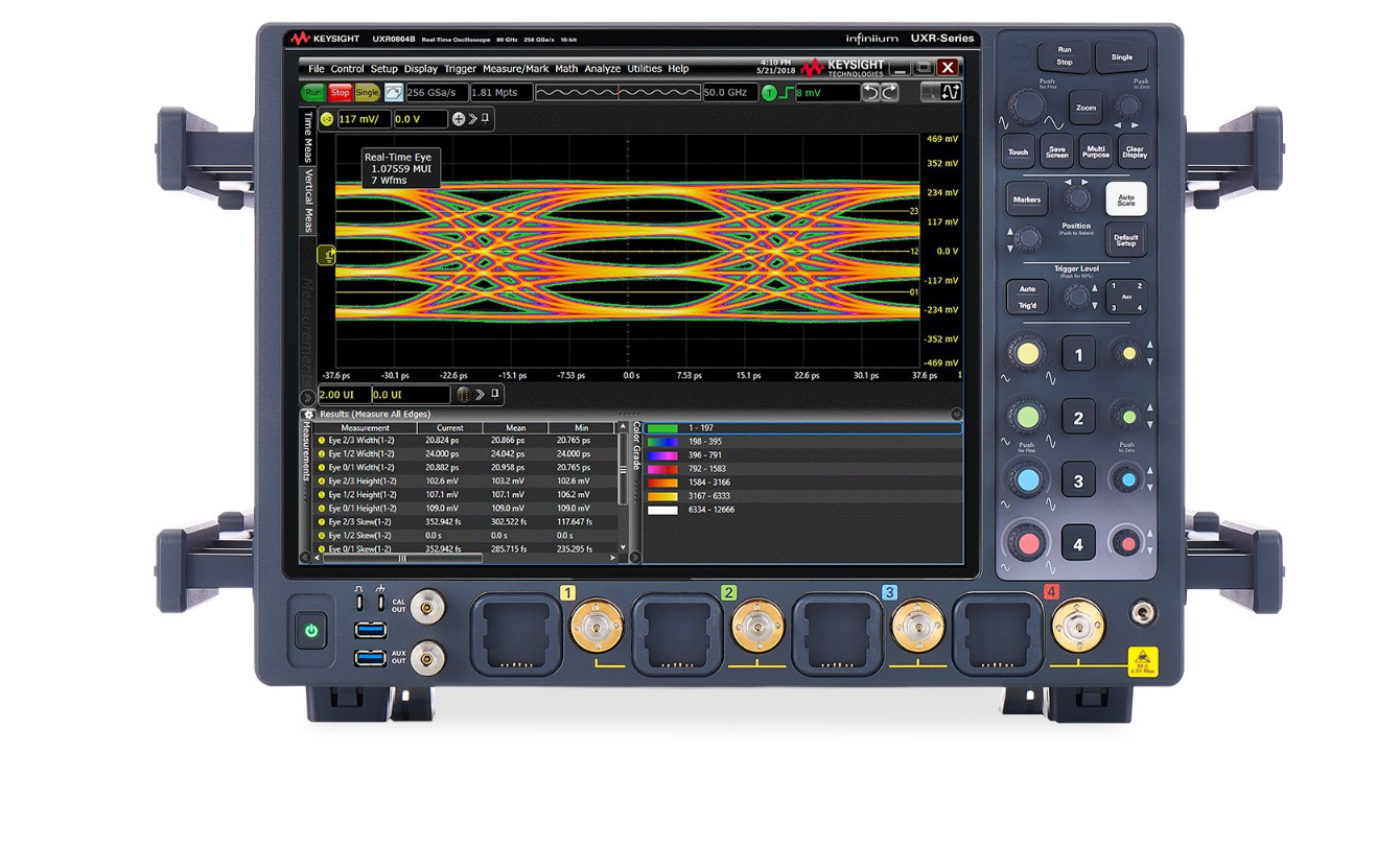 �ǵ¿Ƽ� UXR0804B ʾ����/Keysight�s�ԈD