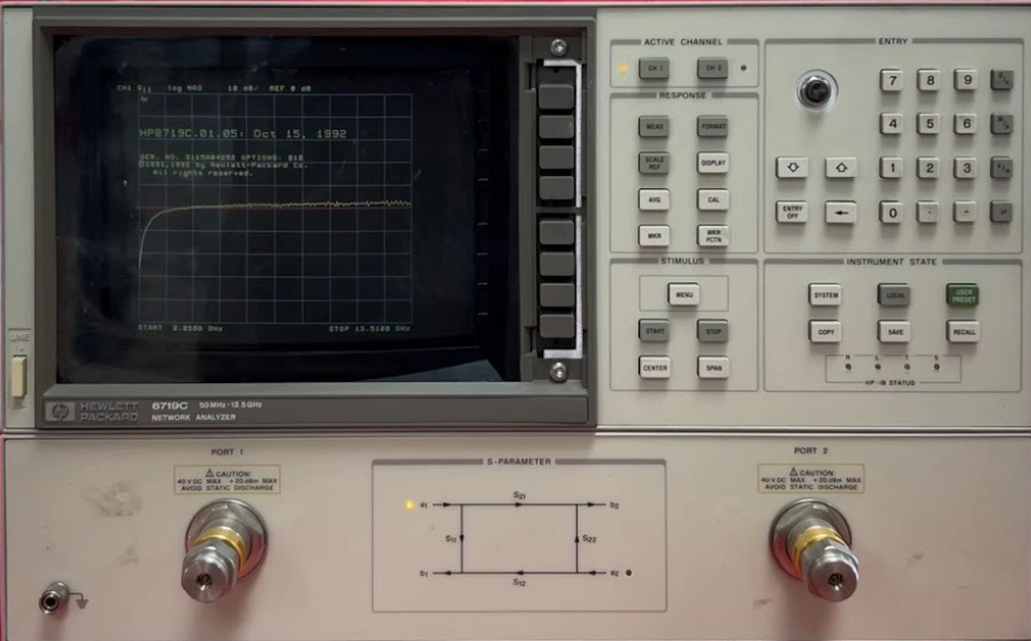 �N�ۡ����U|���� 8719C ʸ���W(w��ng)�j(lu��)�����x/Agilent/HP�s�ԈD