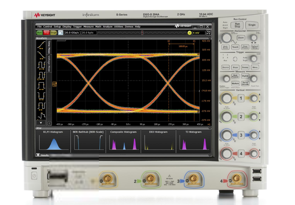 �ǵ¿Ƽ� DSOS204A ����ʾ����/Keysight�s�ԈD