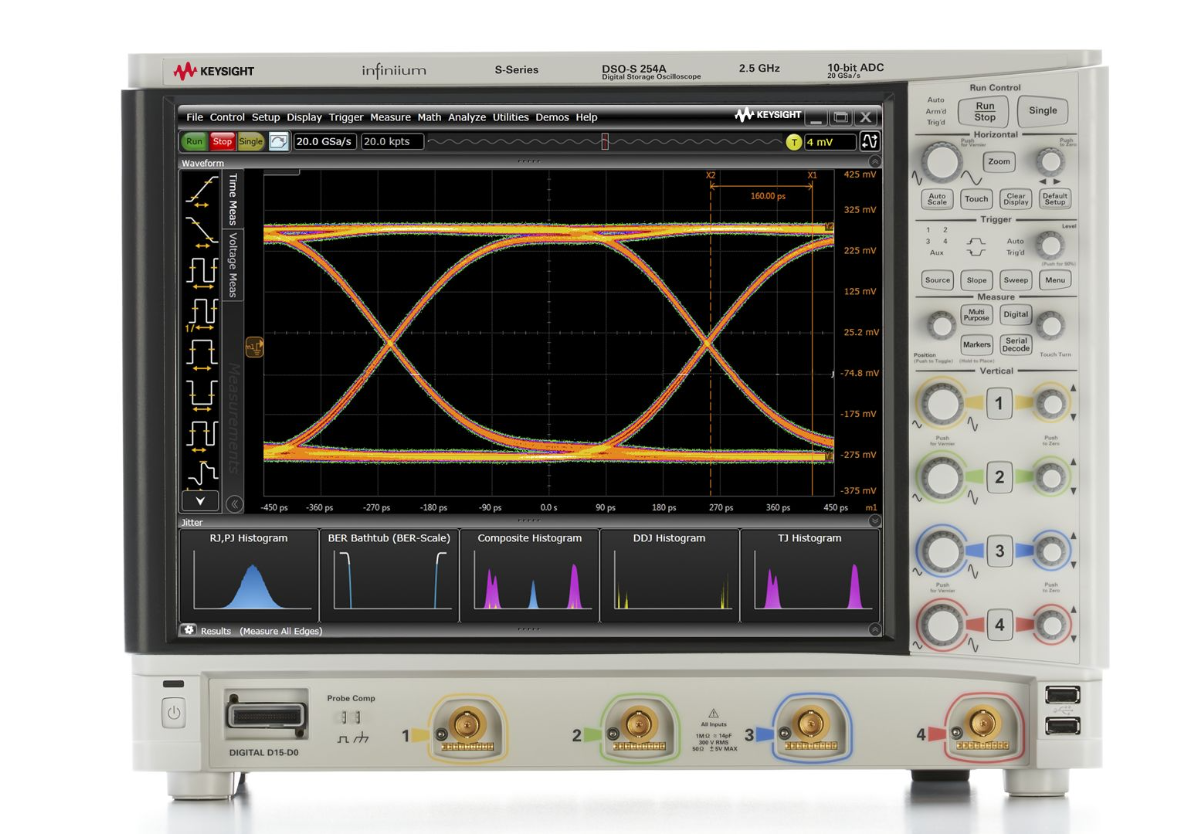 �ǵ¿Ƽ� DSOS254A ��������ʾ����/Keysight�s�ԈD
