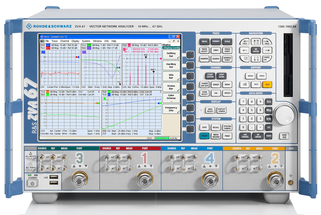 �_���cʩ�ߴ� ZVA67 �W(w��ng)�j�����x/R&S�s�ԈD