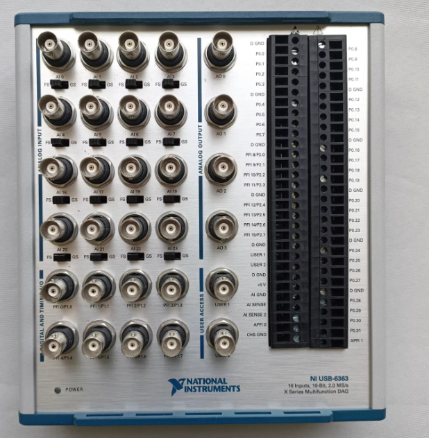 ���҃x�� USB-6363 ��(sh��)��(j��)�ɼ�ģ�K/NI�s�ԈD