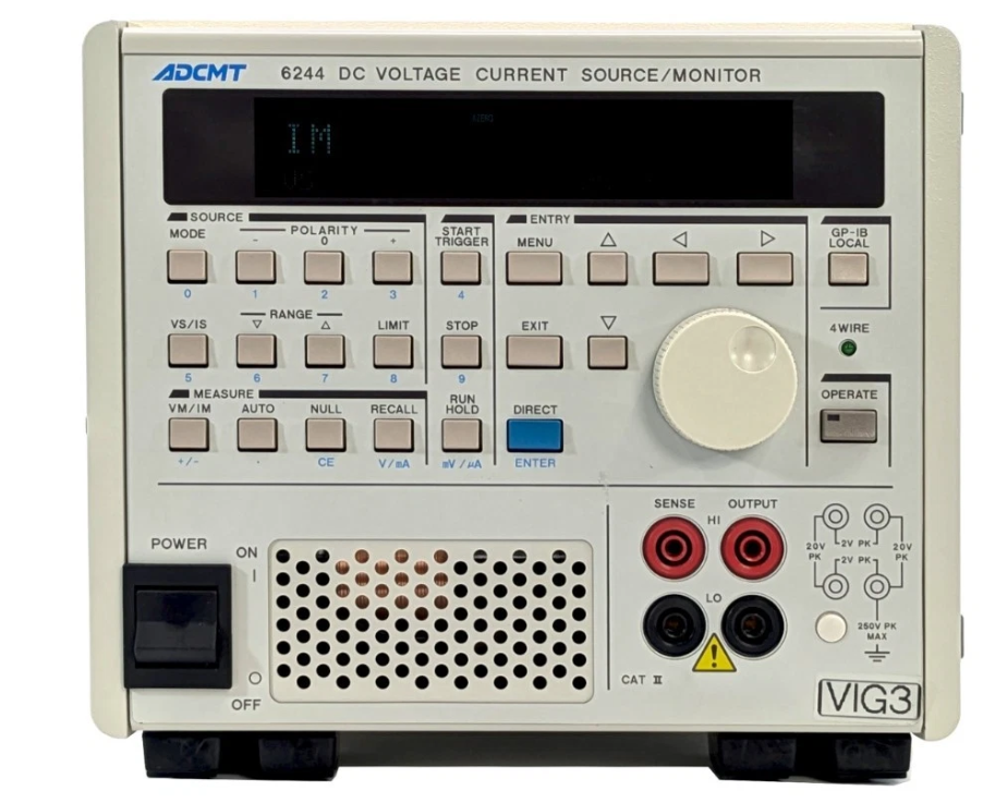 �۵��f R6244 ֱ��늉����Դ/ADCMT�s�ԈD