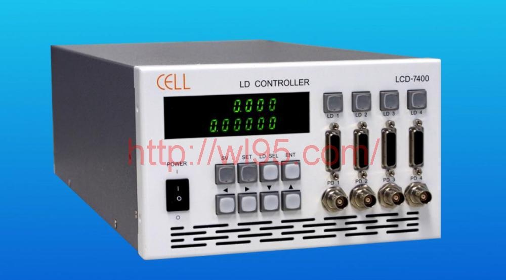 Cell System LCD-7400 �߾��_��4CH LD/PD������/�����s�ԈD