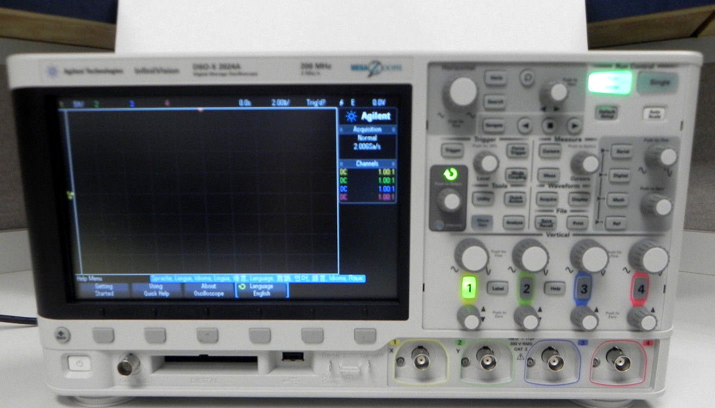 �N�ۡ����U|���݂� MSOX2024A �����̖(h��o)ʾ����/Agilent�s�ԈD